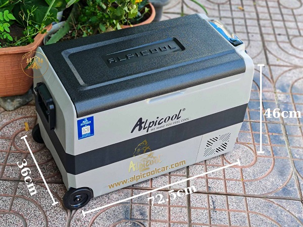 Đánh giá chi tiết tủ lạnh xe ô tô Alpicool T50