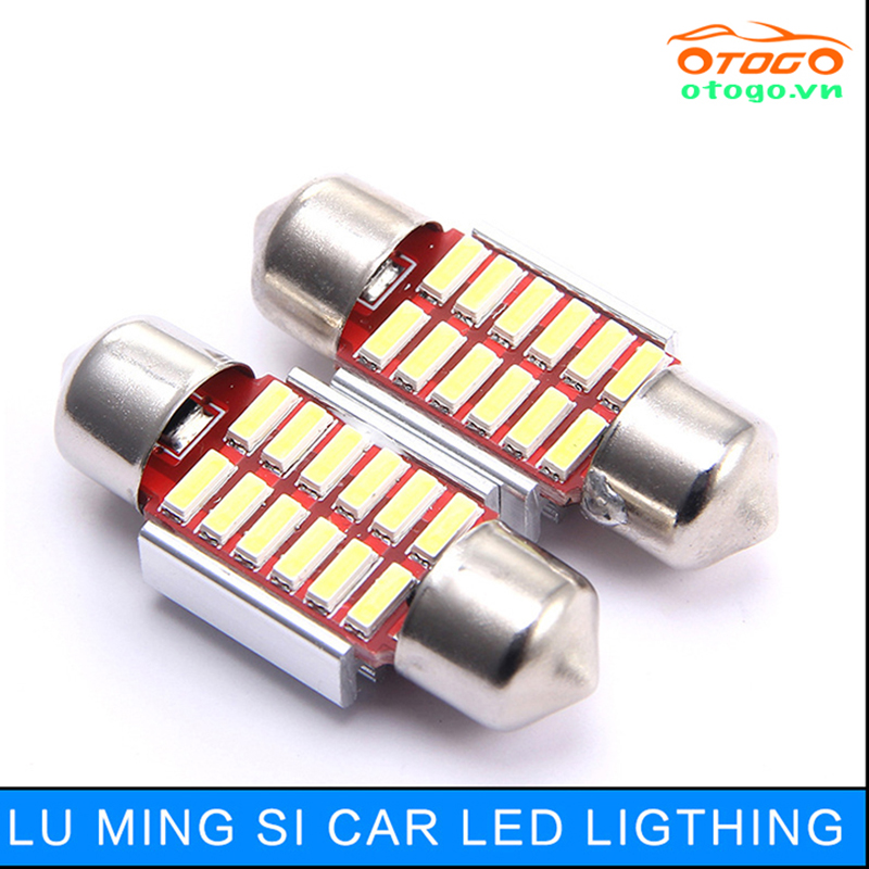 Ánh sáng đèn led trần xe ô tô ban đêm
