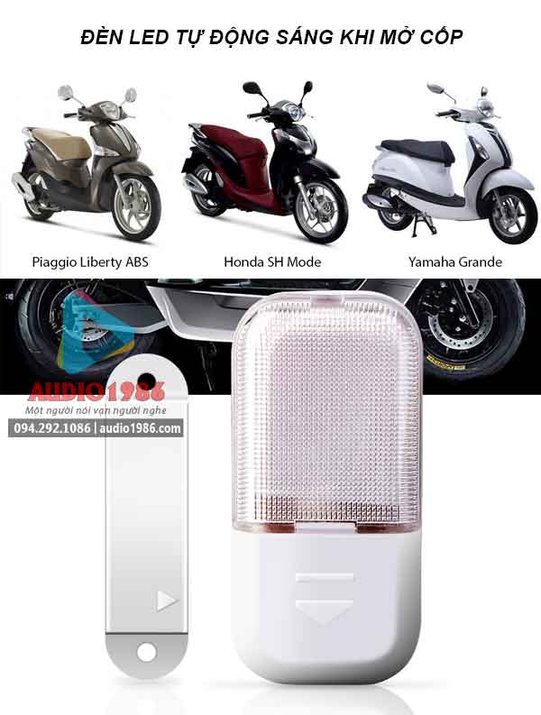 Đèn LED cốp xe ô tô cảm biến từ tính