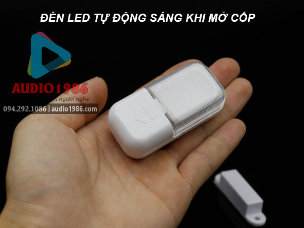 Kiểm tra khoảng cách giữa đèn và nam châm