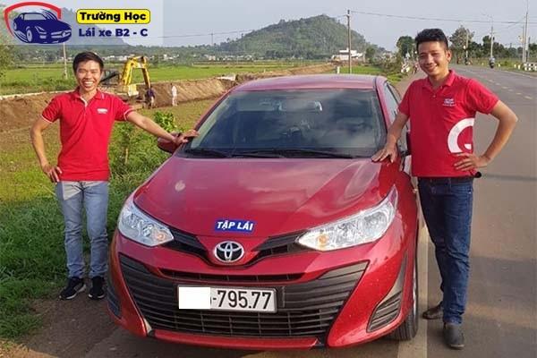Cơ sở vật chất và sân tập lái xe ô tô đạt chuẩn tại Nha Trang