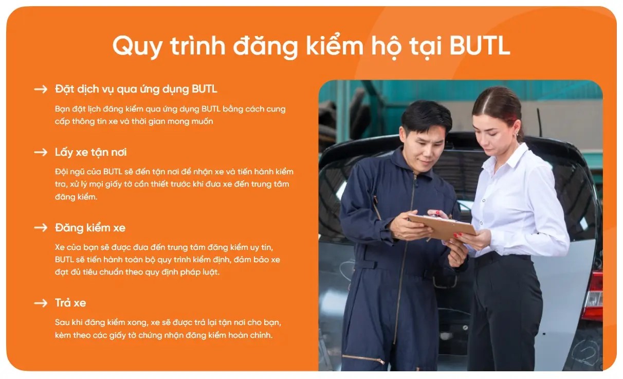 Minh họa dịch vụ hỗ trợ làm đăng kiểm xe ô tô tại Thanh Hóa