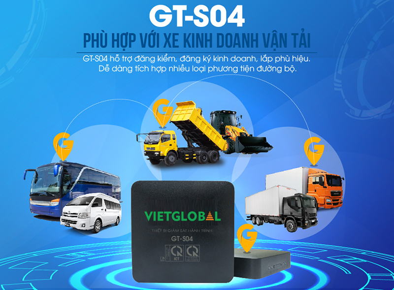 Thiết bị giám sát hành trình xe ô tô 4G GT-S04