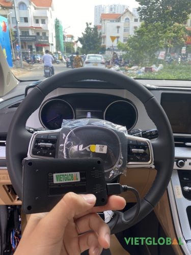 Quá trình lắp đặt định vị xe ô tô tại khu vực nội thành