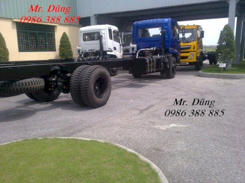 Khung gầm (satxi) xe tải 2 cầu Cuulong