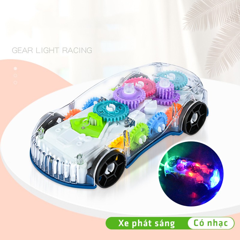 Xe ô tô đồ chơi trong suốt: Khám phá cơ chế bên trong