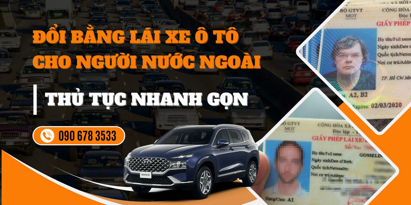 Hồ sơ thủ tục dịch vụ đổi bằng lái xe ô tô
