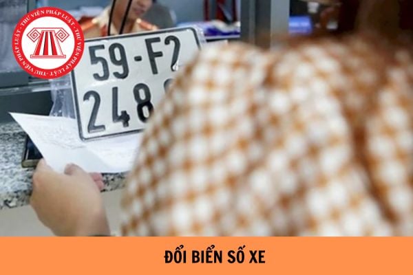 Thủ tục đổi biển số xe ô tô