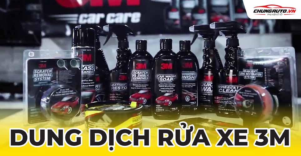 Dung dịch rửa xe ô tô 3M chuyên nghiệp