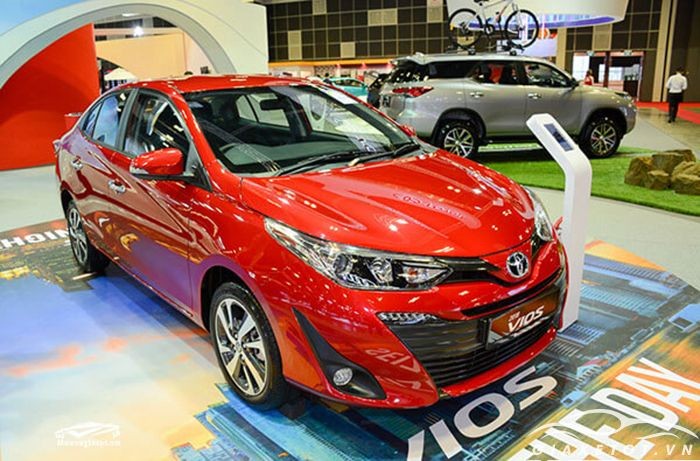 Dung tích bình xăng Toyota Vios