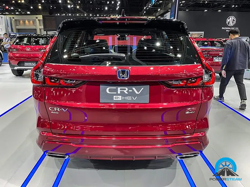 Thiết kế đuôi xe Honda CR-V 2023 thế hệ mới, một trong những mẫu xe ô tô Honda sắp ra mắt.