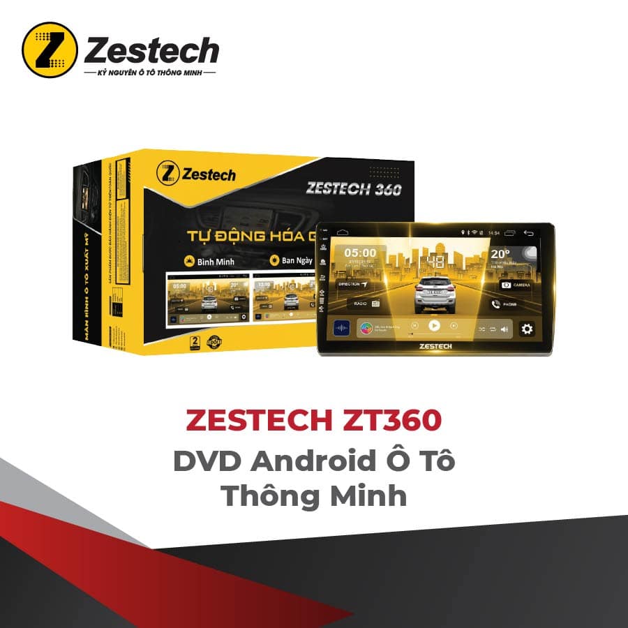 Đồ chơi xe ô tô Bình Dương - Lắp màn hình DVD Android Zestech