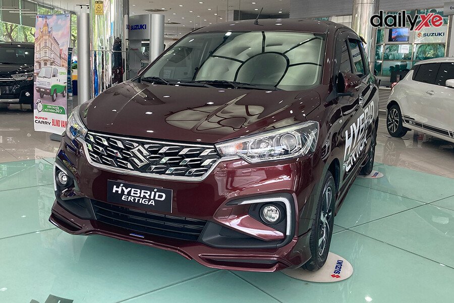 Mẫu xe tiên phong MPV Hybrid nhẹ Suzuki Ertiga chạy dịch vụ Grab