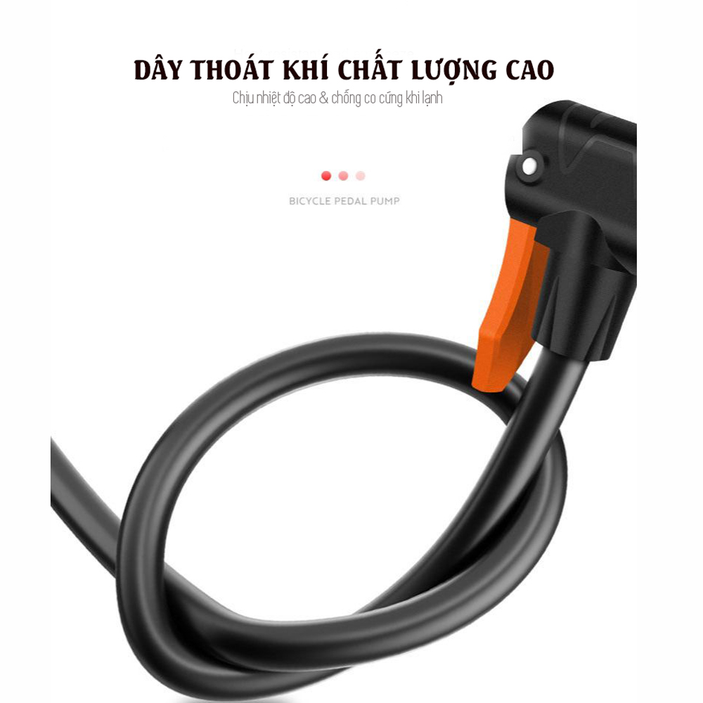 Bơm đạp chân cho xe ô tô và các loại xe khác