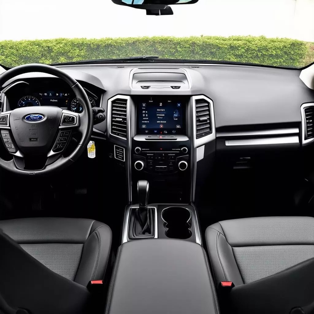 Nội thất sang trọng bên trong Ford Everest
