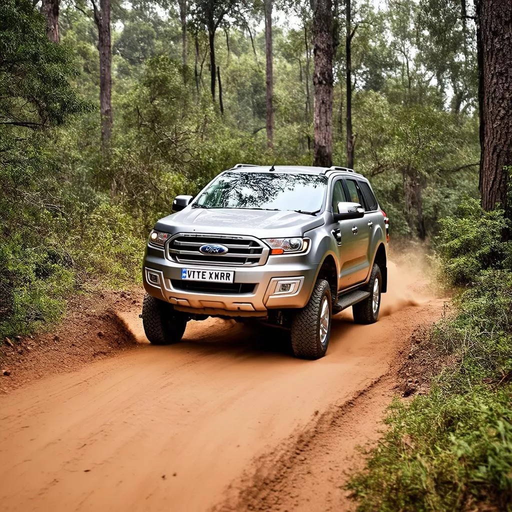 Ford Everest chinh phục địa hình off-road