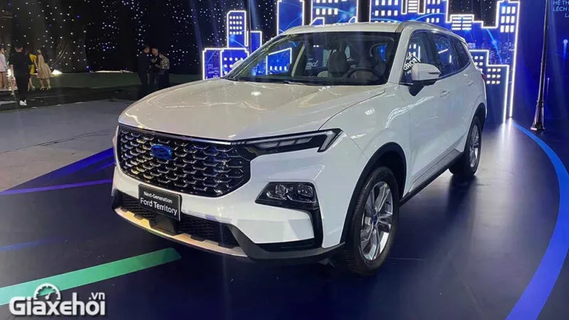 Ford Territory 2023 màu trắng
