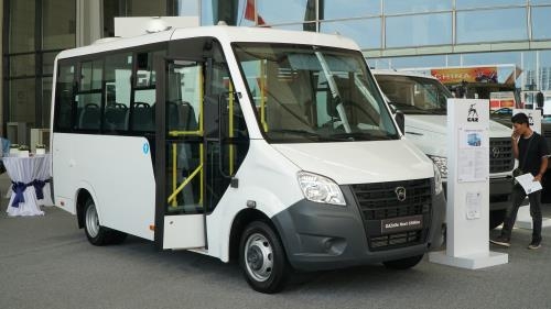 Xe buýt GAZelle NEXT Citiline, dòng xe sắp được lắp ráp tại Việt Nam