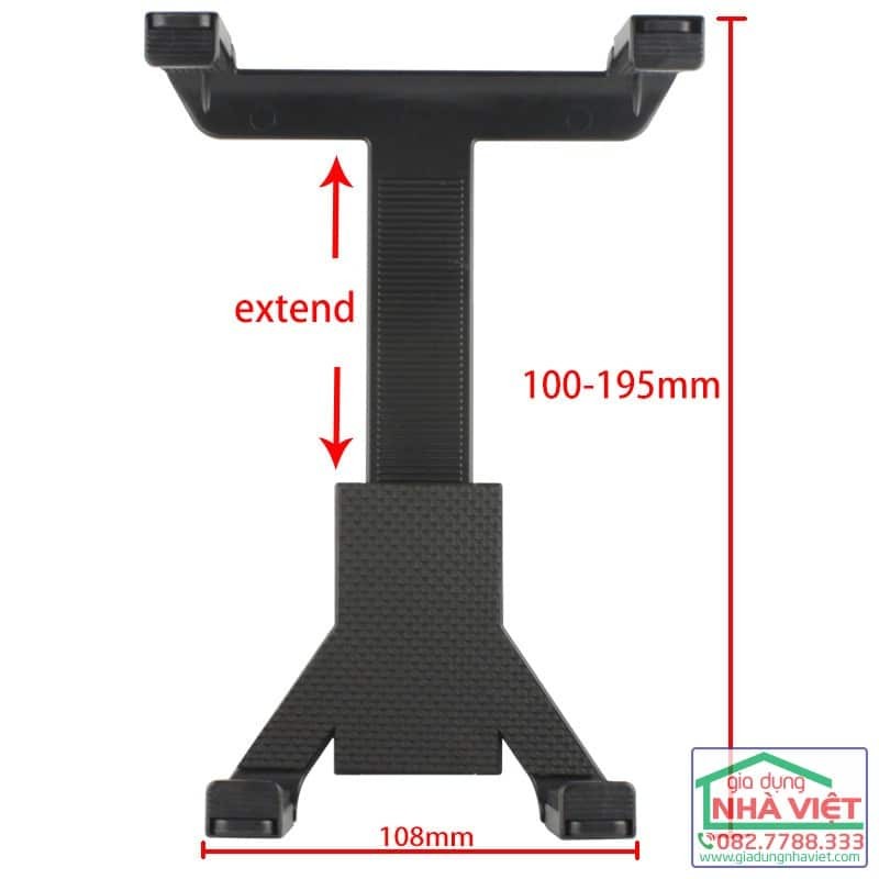 Thông số kỹ thuật của giá đỡ iPad trên xe ô tô