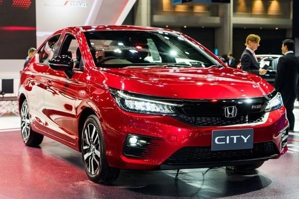 Ngoại hình xe Honda City thuê xe ô tô 4 chỗ