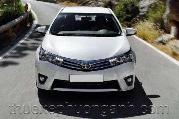 Xe Toyota Altis cho thuê 4 chỗ
