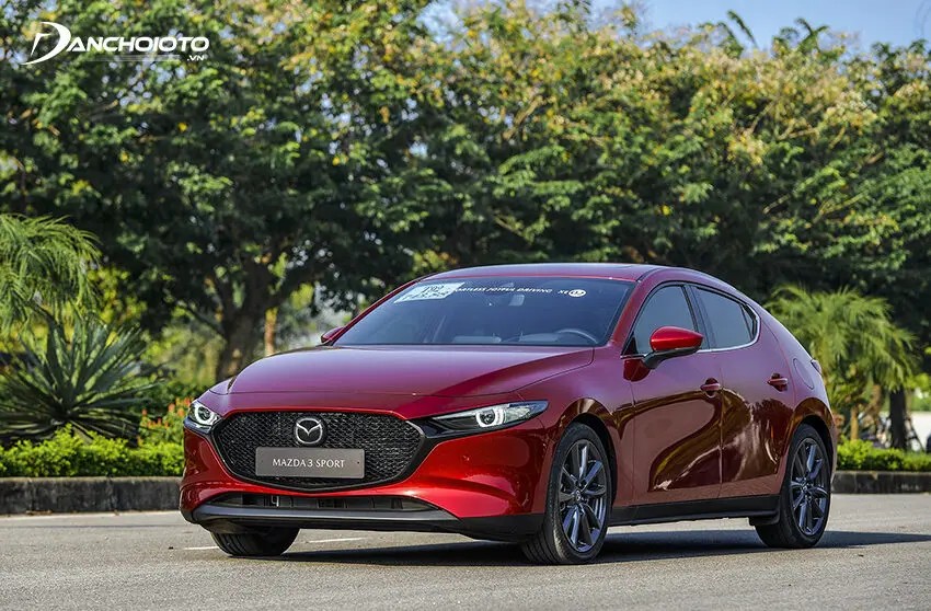 Hình ảnh xe Mazda 3 sedan, mẫu xe hạng C