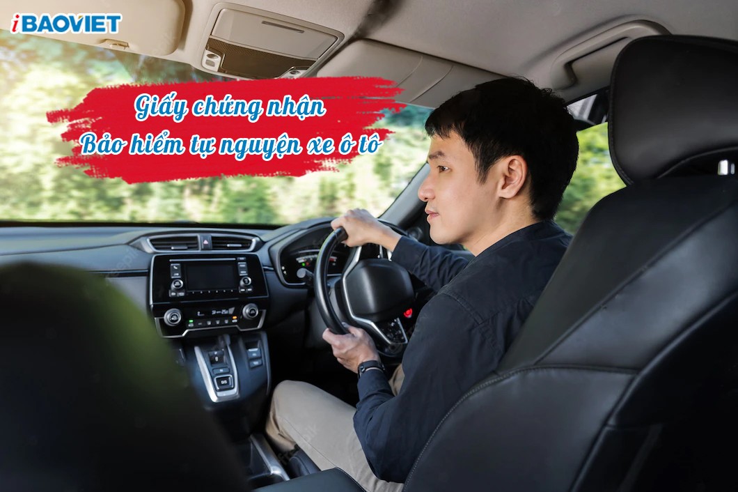 Mẫu giấy chứng nhận bảo hiểm tự nguyện cho xe ô tô