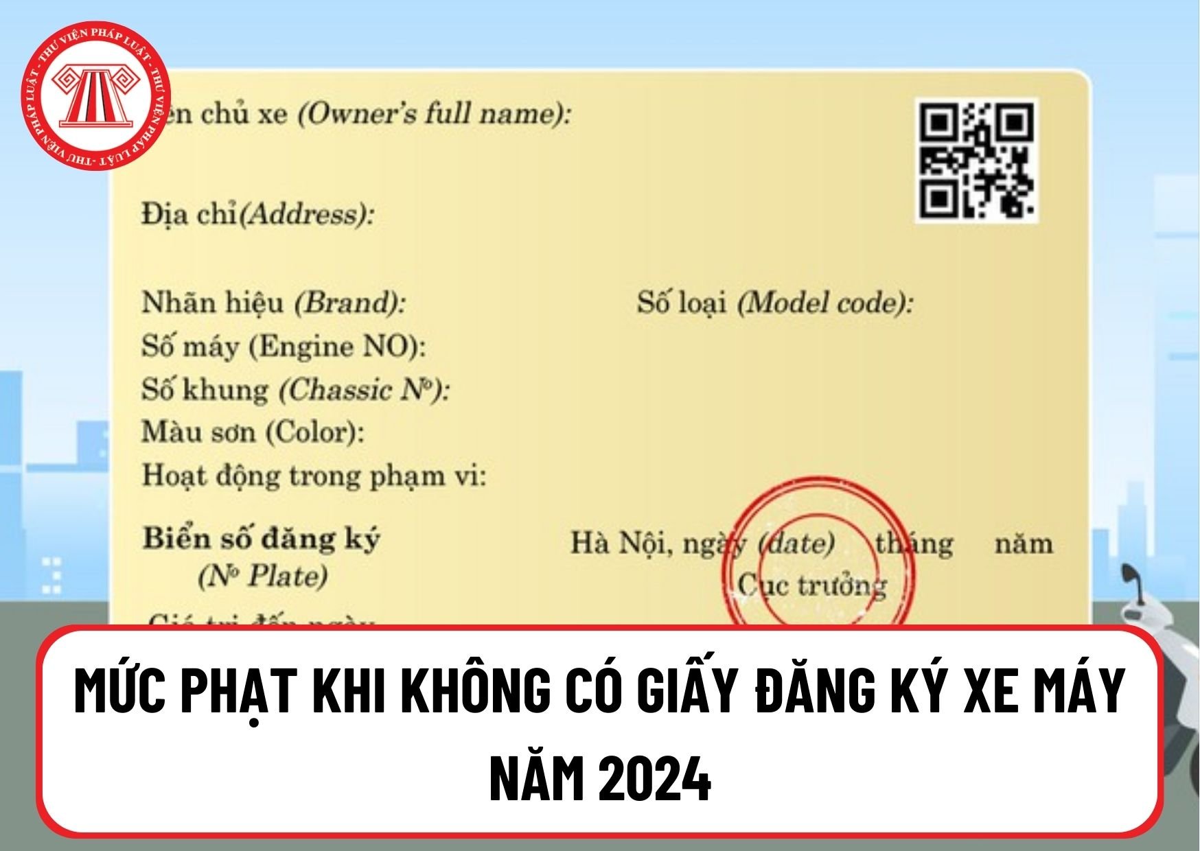 Phạt khi không có giấy đăng ký xe ô tô