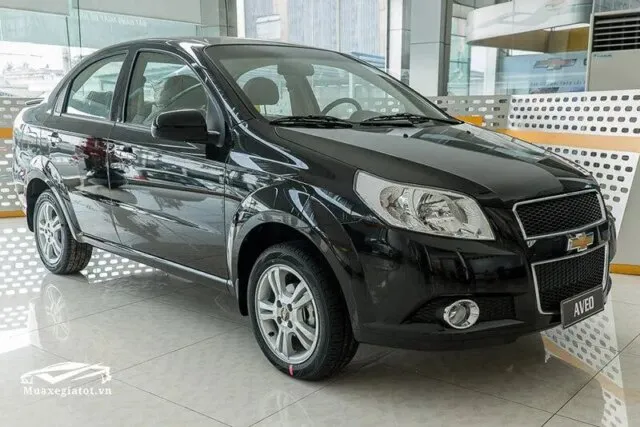 Hình ảnh Chevrolet Aveo 2018 màu trắng, mẫu sedan hạng B từng bán tại Việt Nam