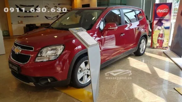 Hình ảnh Chevrolet Orlando 2018 màu trắng, mẫu MPV 7 chỗ với kiểu dáng crossover