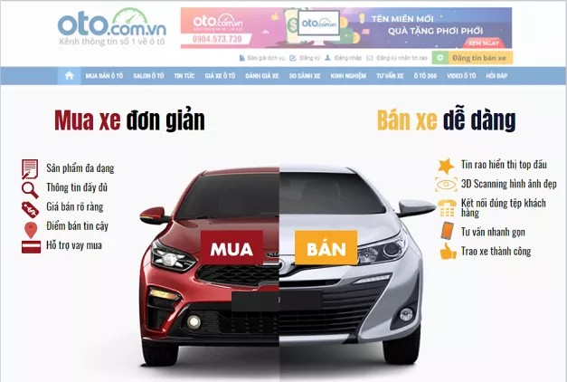 Quá trình mua bán xe ô tô chính chủ trực tuyến dễ dàng