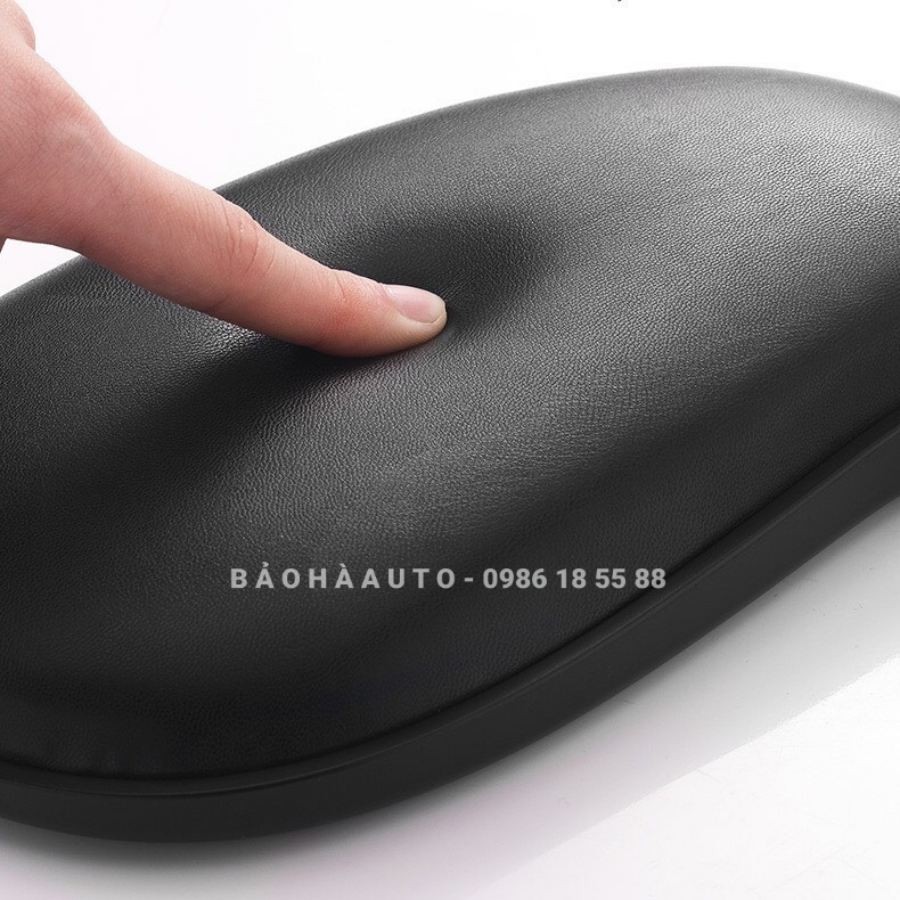Gối tựa đầu ngủ gật gù trên xe ô tô chất liệu da cao cấp