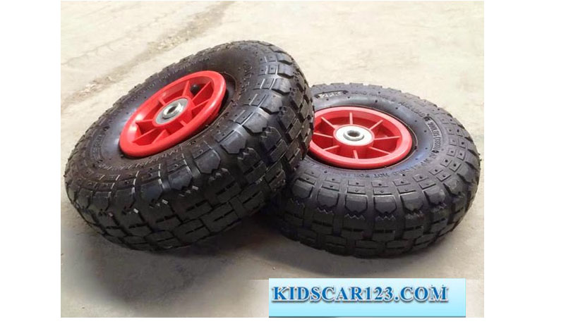 Lốp hơi và vành xe cho xe điện trẻ em