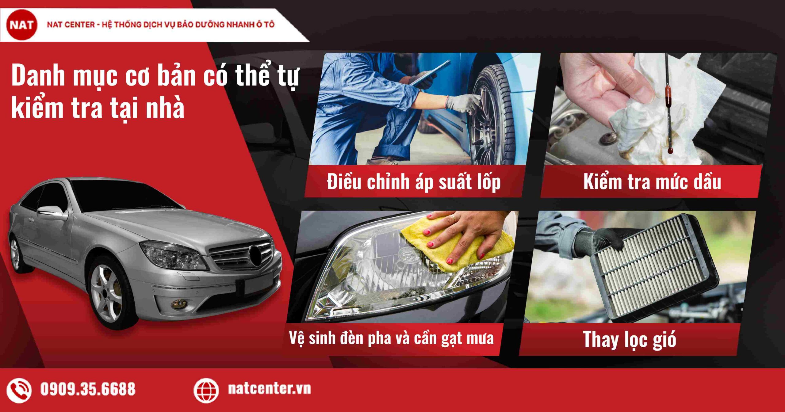 Các danh mục có thể tự kiểm tra tại nhà để tiết kiệm chi phí