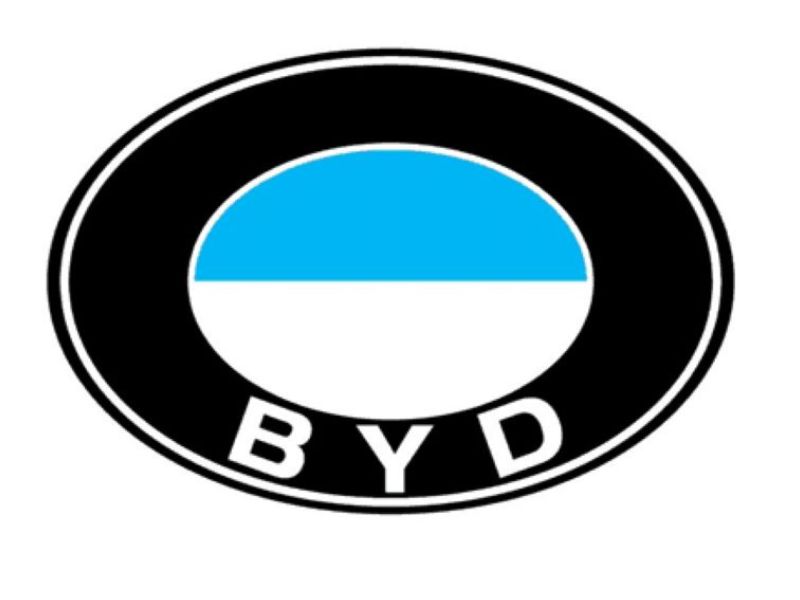 Logo hãng xe BYD, tiên phong xe điện Trung Quốc