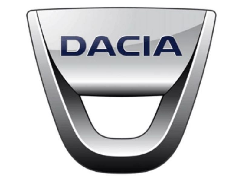 Logo hãng xe Dacia, thương hiệu ô tô Rumani thuộc Renault