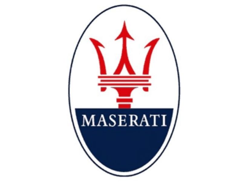 Logo hãng xe Maserati, biểu tượng cây đinh ba