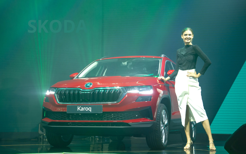 Mẫu xe Skoda Karoq, một trong những sản phẩm tiêu biểu của các hãng xe ô tô của các nước được ưa chuộng.