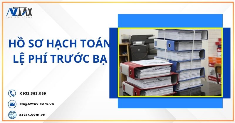 Hồ sơ hạch toán lệ phí trước bạ xe ô tô