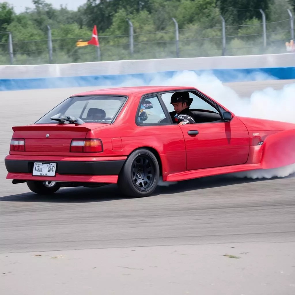 Luyện tập kỹ thuật drift xe ô tô an toàn