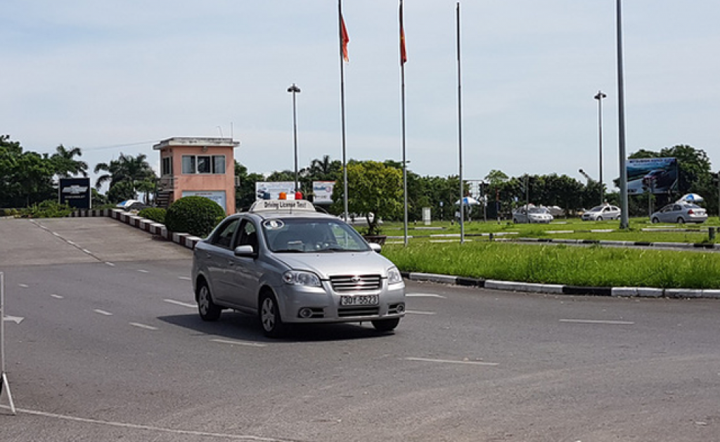 Biểu đồ quy trình kiểm tra sát hạch cấp bằng lái xe ô tô