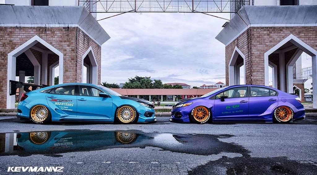 Bộ body kit độ cho Honda Civic