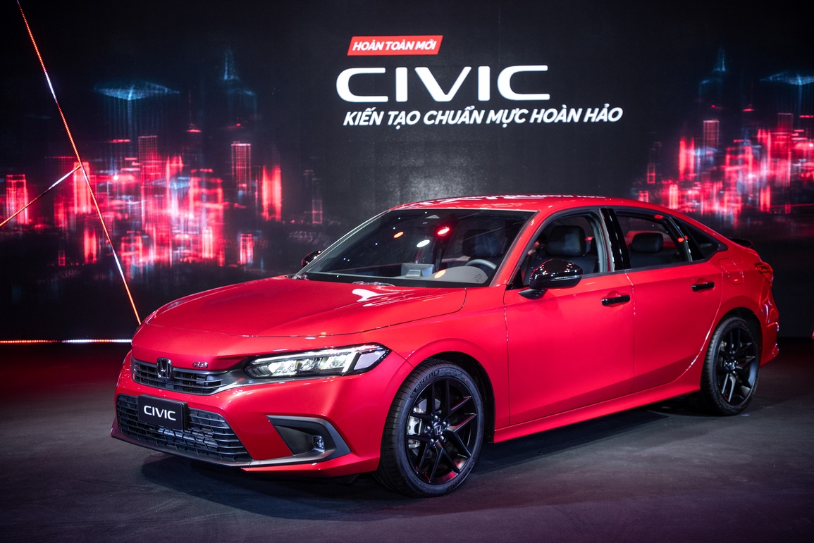 Tăng giá xe ô tô: Honda Civic 2022 ra mắt