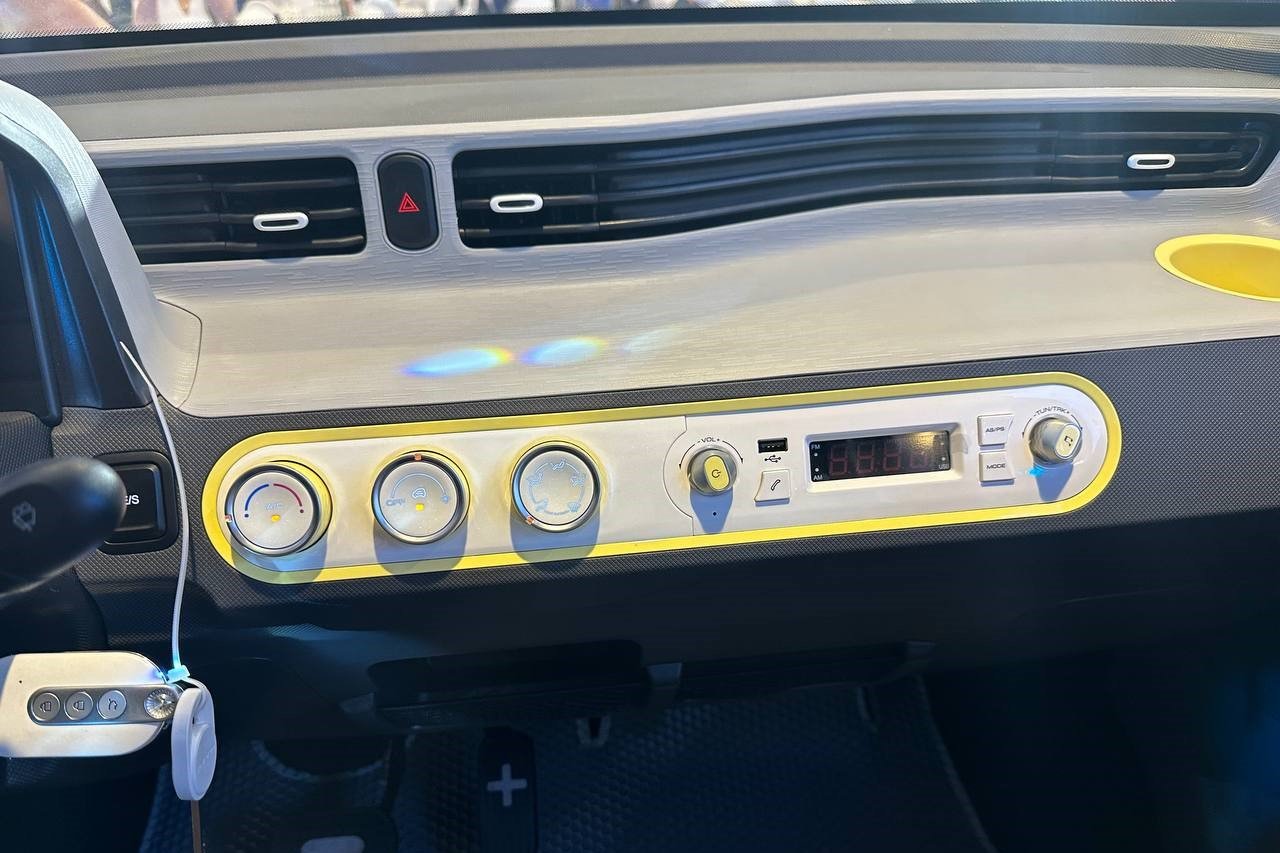 Hệ thống điều hòa trên xe Wuling HongGuang MiniEV.