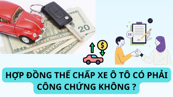 Hợp đồng thế chấp xe ô tô: Quy định pháp lý & lưu ý cần biết
