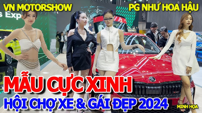Người mẫu triển lãm xe ô tô: Điểm nhấn tại sự kiện