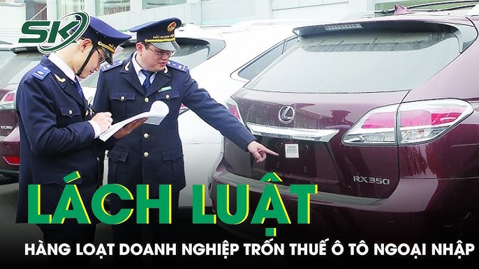 Thuế cho quà tặng theo xe ô tô khi nhập về Việt Nam