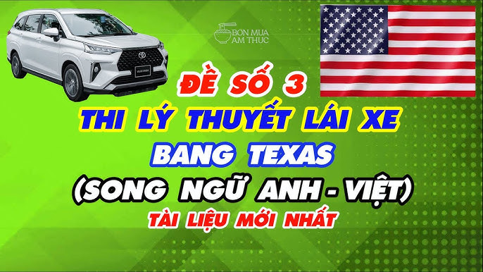 Bộ đề xe ô tô: Ôn tập kiến thức sát hạch lái xe