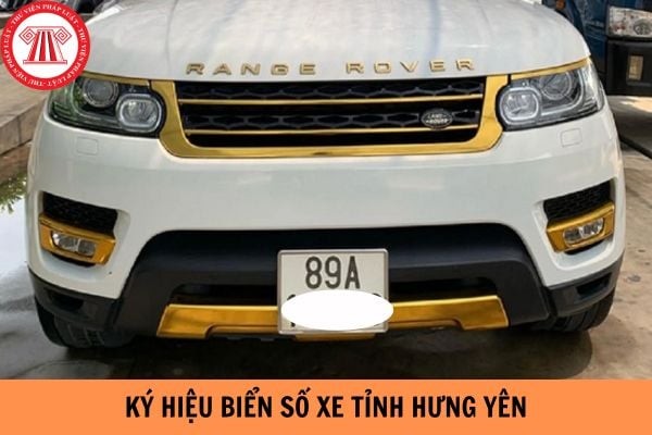 Hình ảnh minh họa biển số xe ô tô Hưng Yên