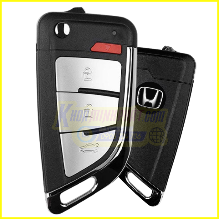 Mẫu chìa khóa remote V16 cho xe ô tô Honda Civic 2008